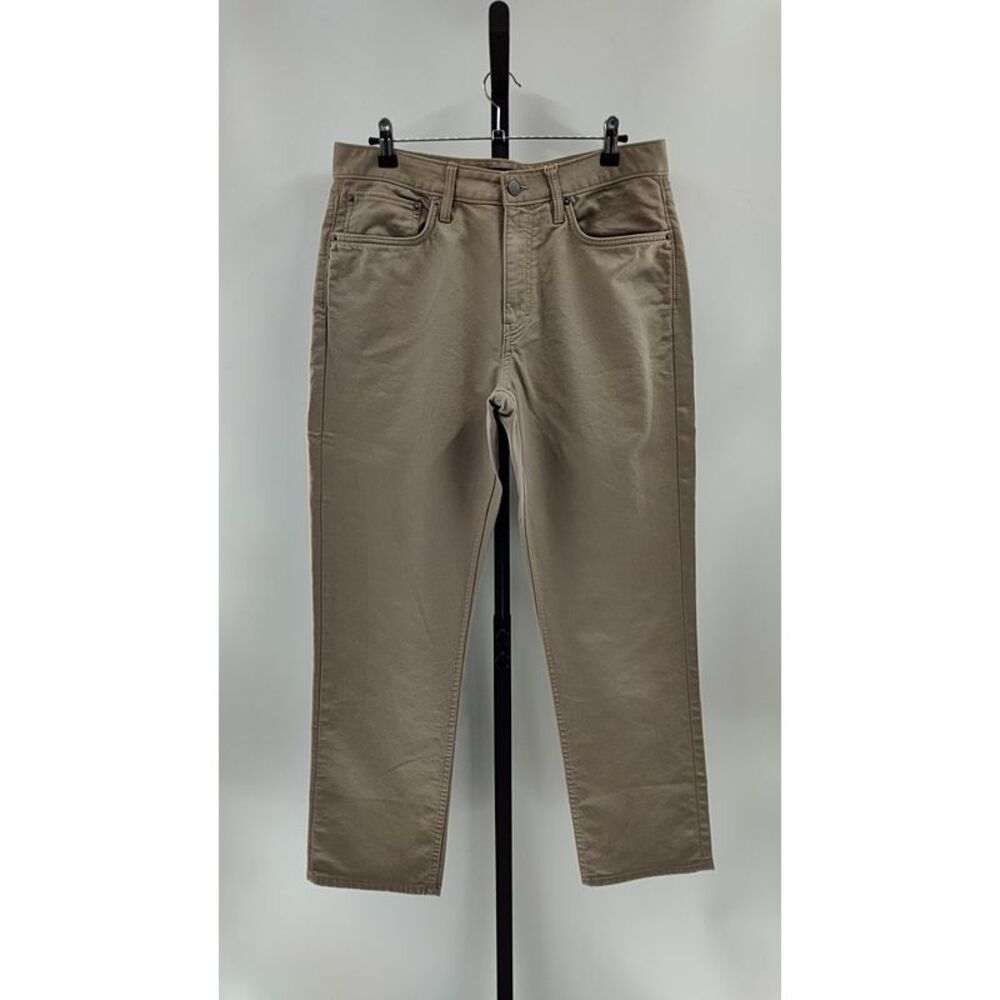 Quince Men Comfort Stretch Traveler 5 Pocket Pants Straight Sand Dune 33